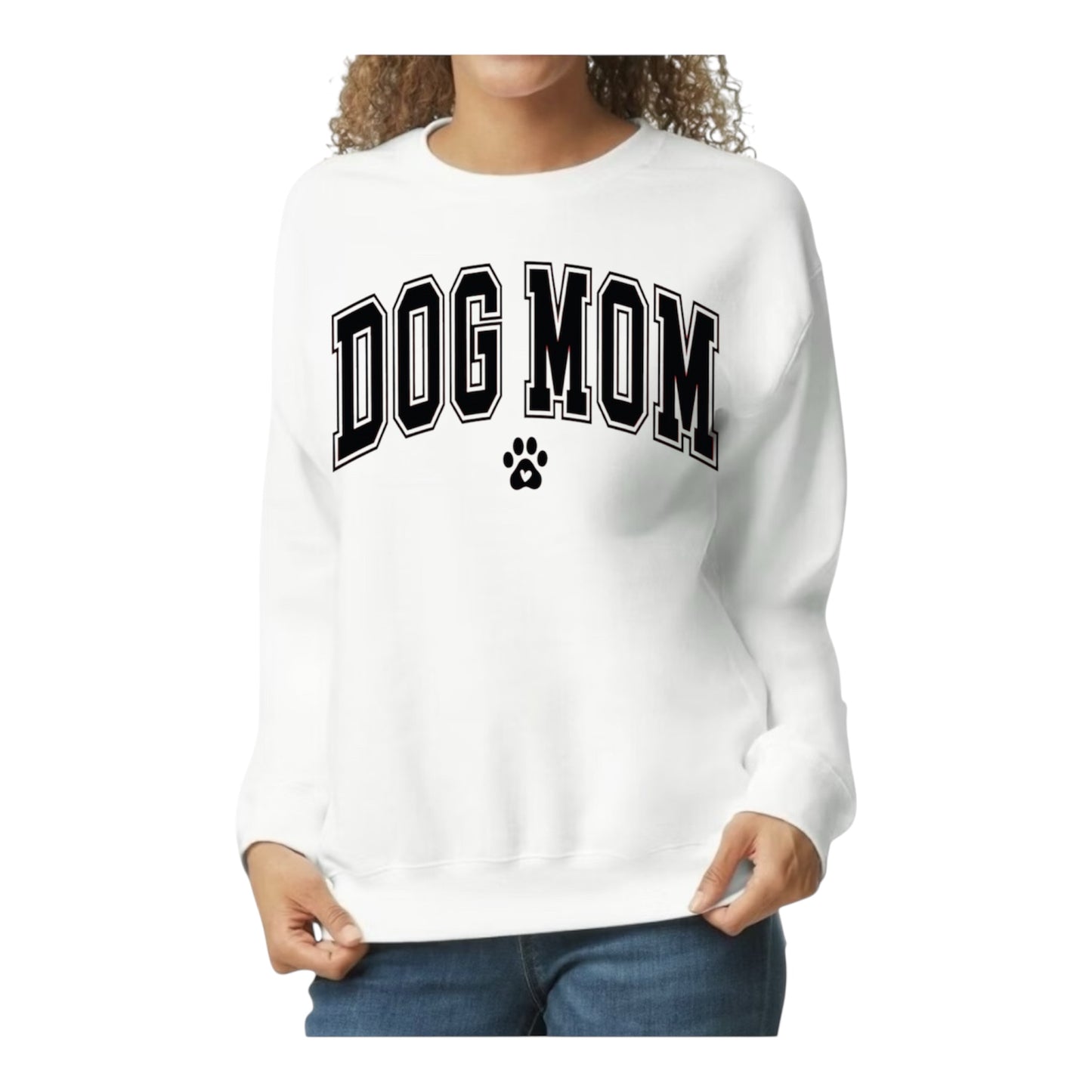 Dog Mom Crew Neck