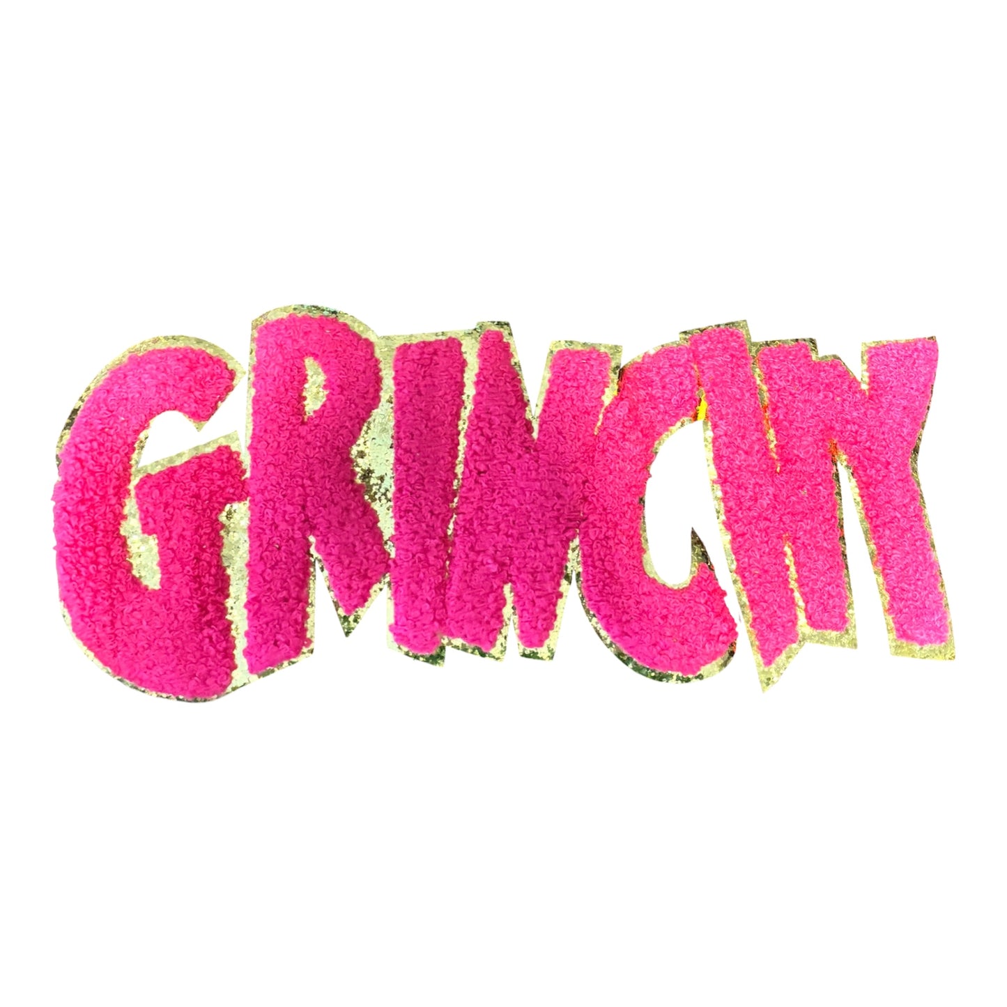 Grinchy Pink Patch