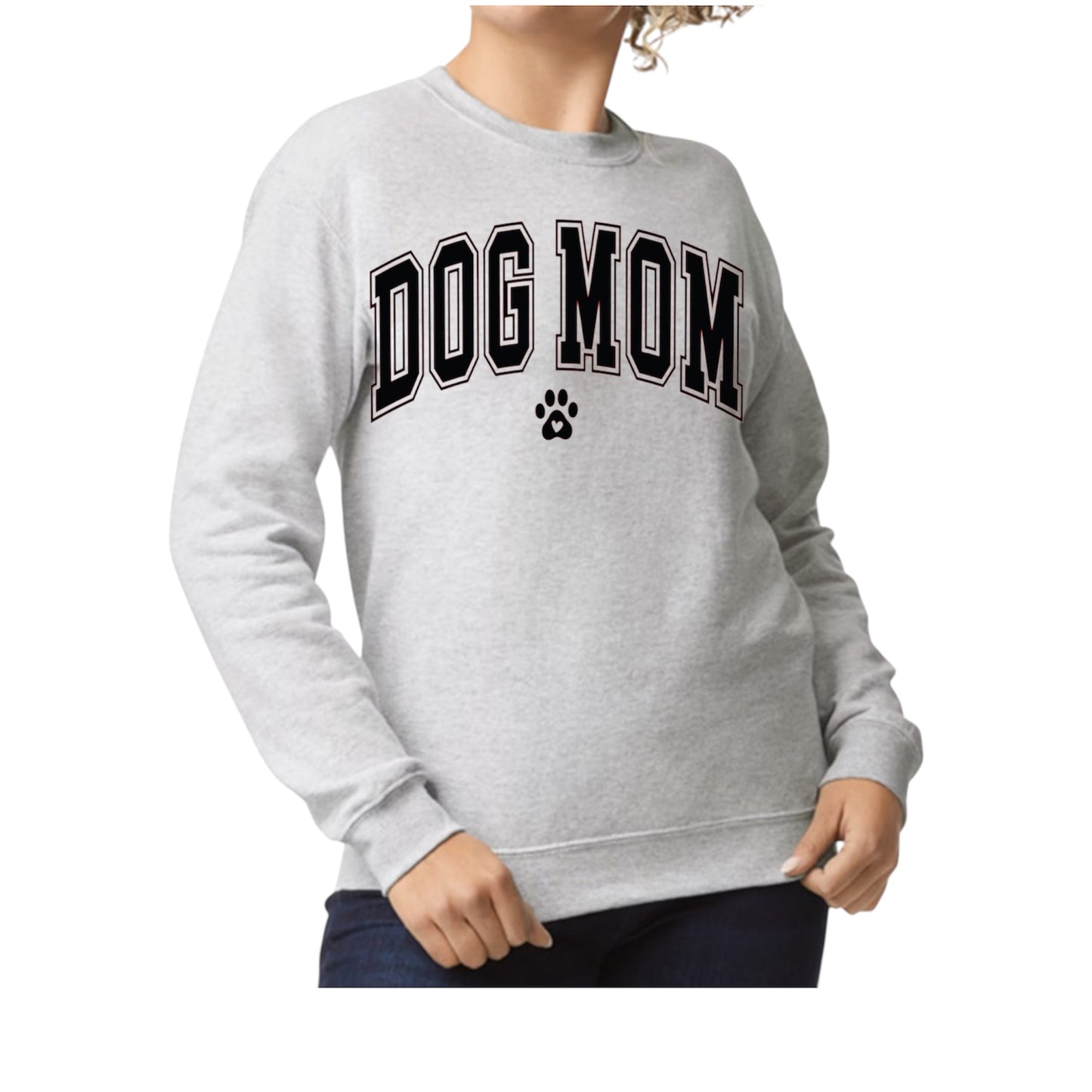 Dog Mom Crew Neck