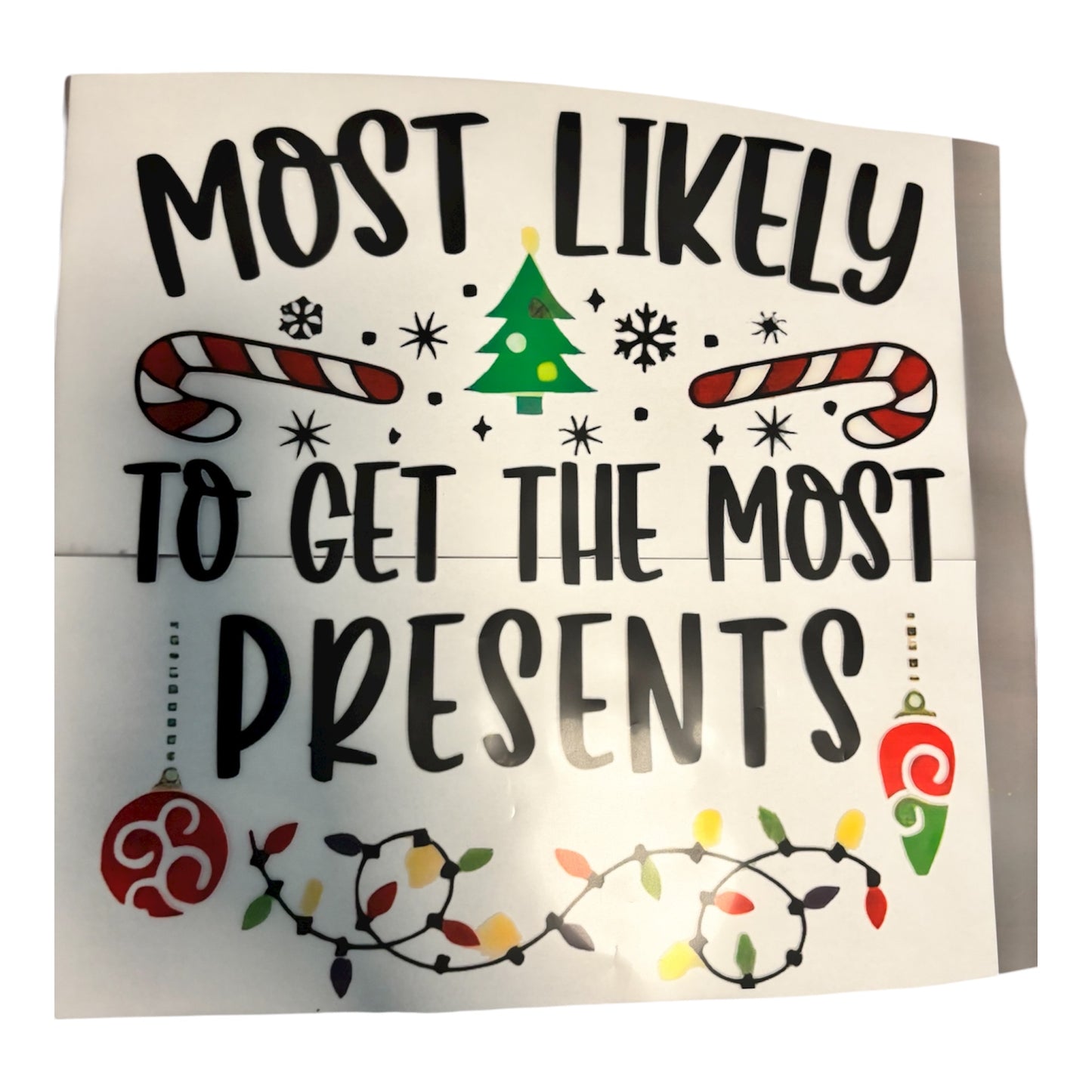 Most Likely To Get the Most Presents