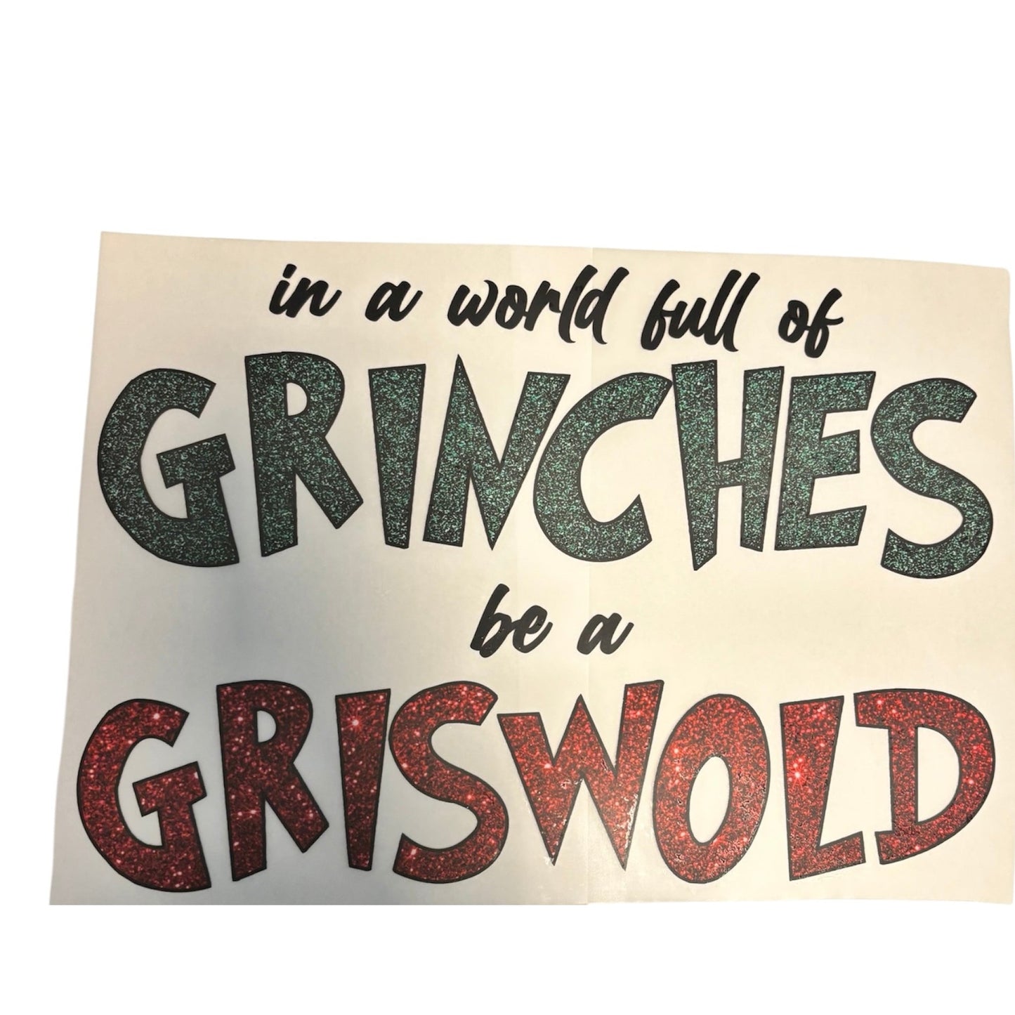 In A World Full Of Grinches