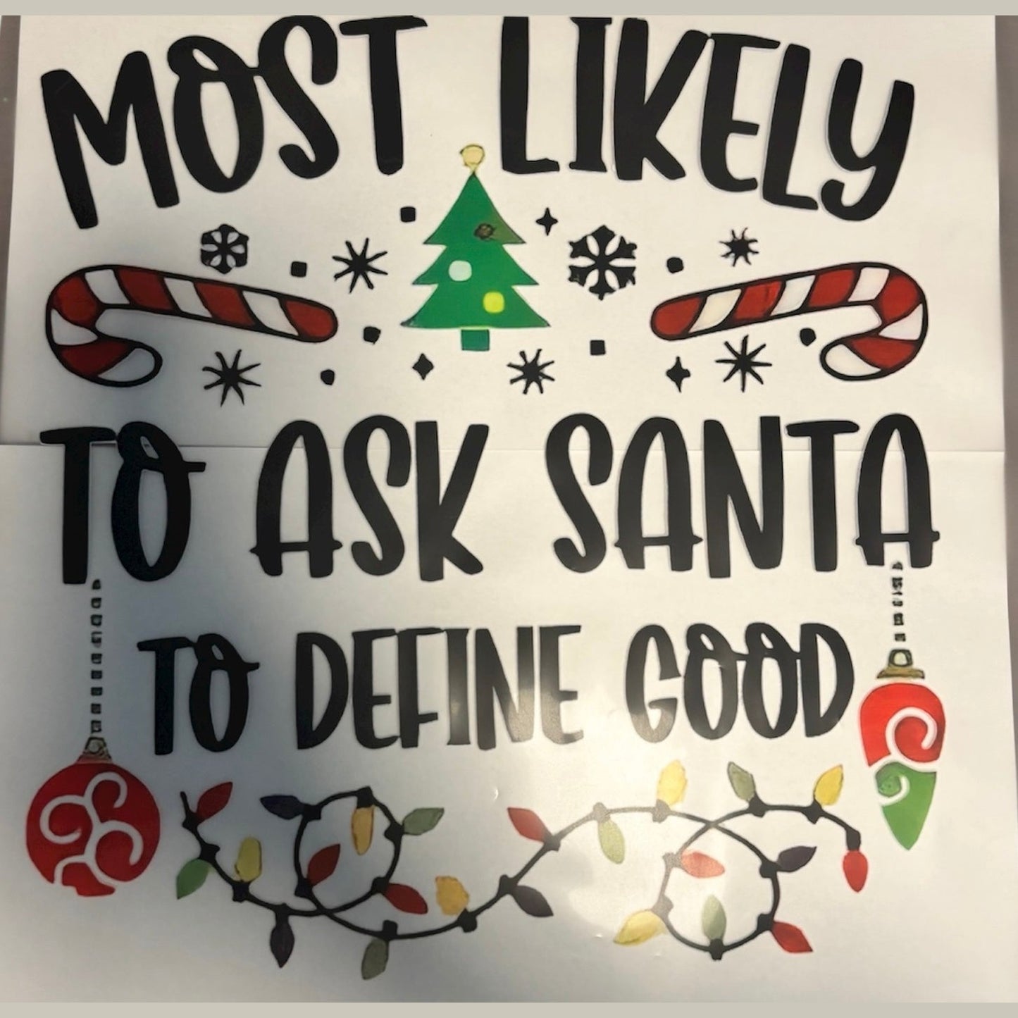 Most Likely to Ask Santa to Define Goos