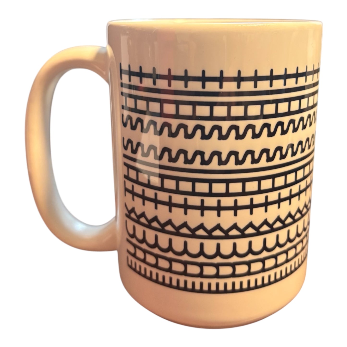 Hidden Words Coffee Mug. Available in Colour OR Black Font